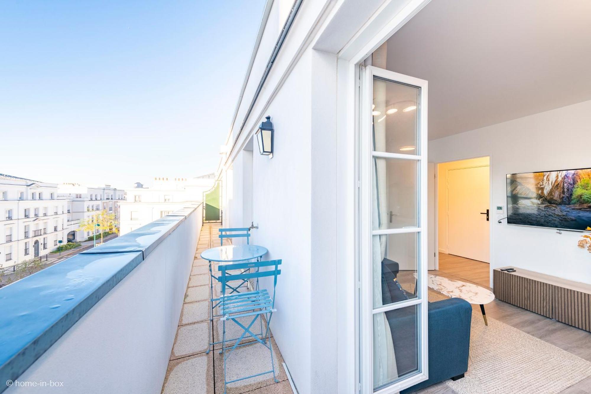 Le Cartier Appt F3, 7Mn Disneyland, Parking,Terrace Serris Exterior foto